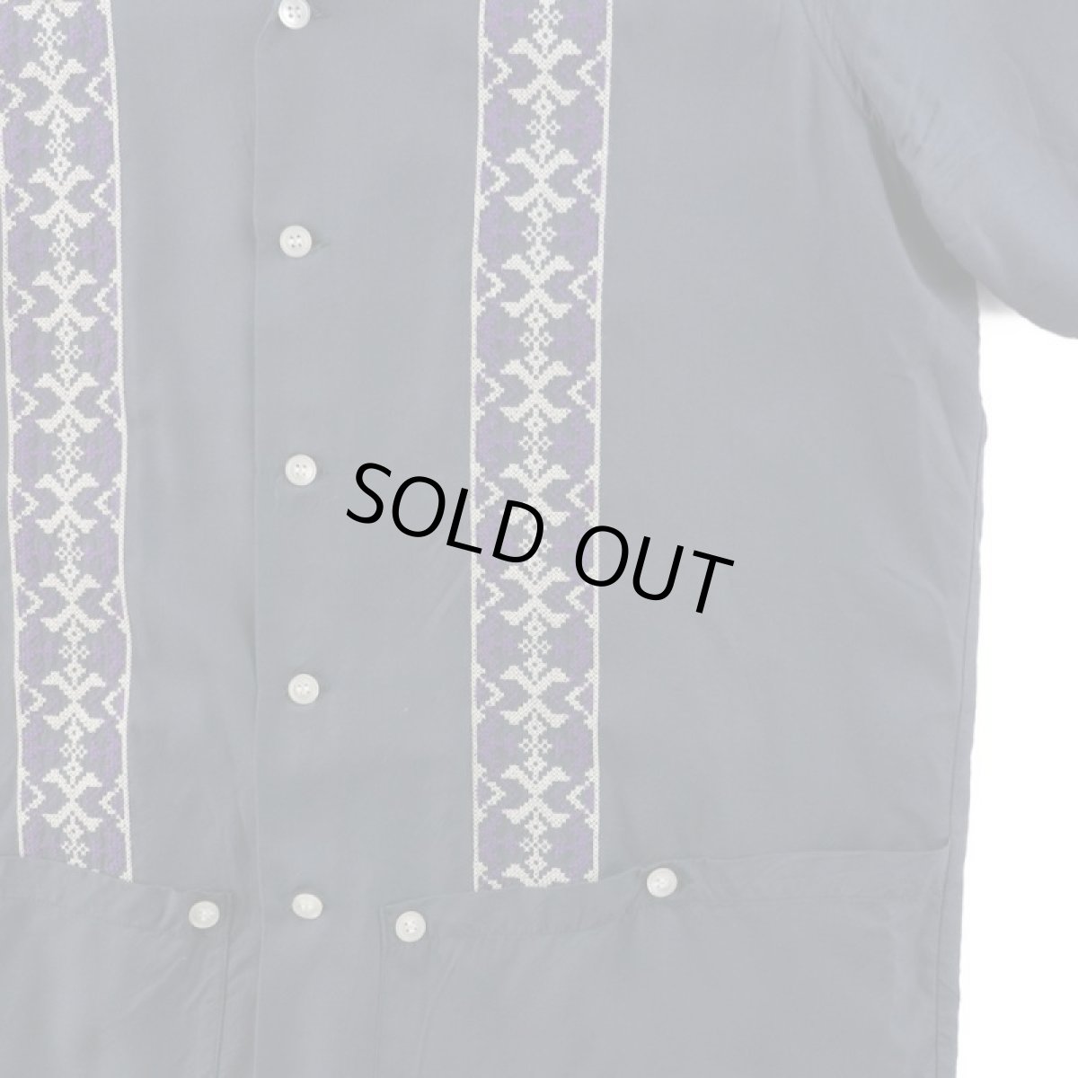 画像3: COLOR SCHEME VINTAGE CUBA SHIRTS BLACK (3)