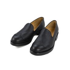 画像2: VARDE77 WESTERN LEATHER SLIP-ON BLACK (2)