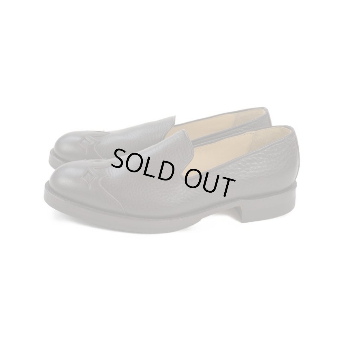 画像4: VARDE77 WESTERN LEATHER SLIP-ON BROWN (4)