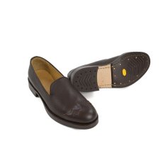 画像7: VARDE77 WESTERN LEATHER SLIP-ON BROWN (7)