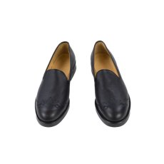 画像3: VARDE77 WESTERN LEATHER SLIP-ON BLACK (3)