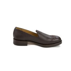 画像8: VARDE77 WESTERN LEATHER SLIP-ON BROWN (8)