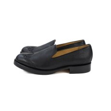 画像6: VARDE77 WESTERN LEATHER SLIP-ON BLACK (6)