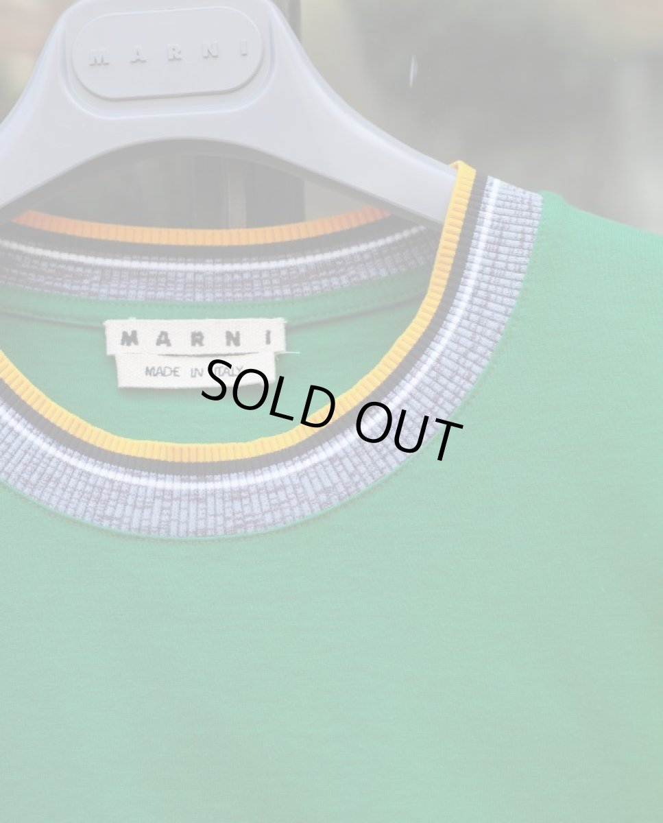 画像9: M A R N I  T-HIRTS GREEN HUMU0011EL (9)