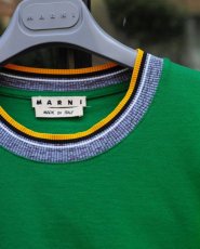 画像9: M A R N I  T-HIRTS GREEN HUMU0011EL (9)