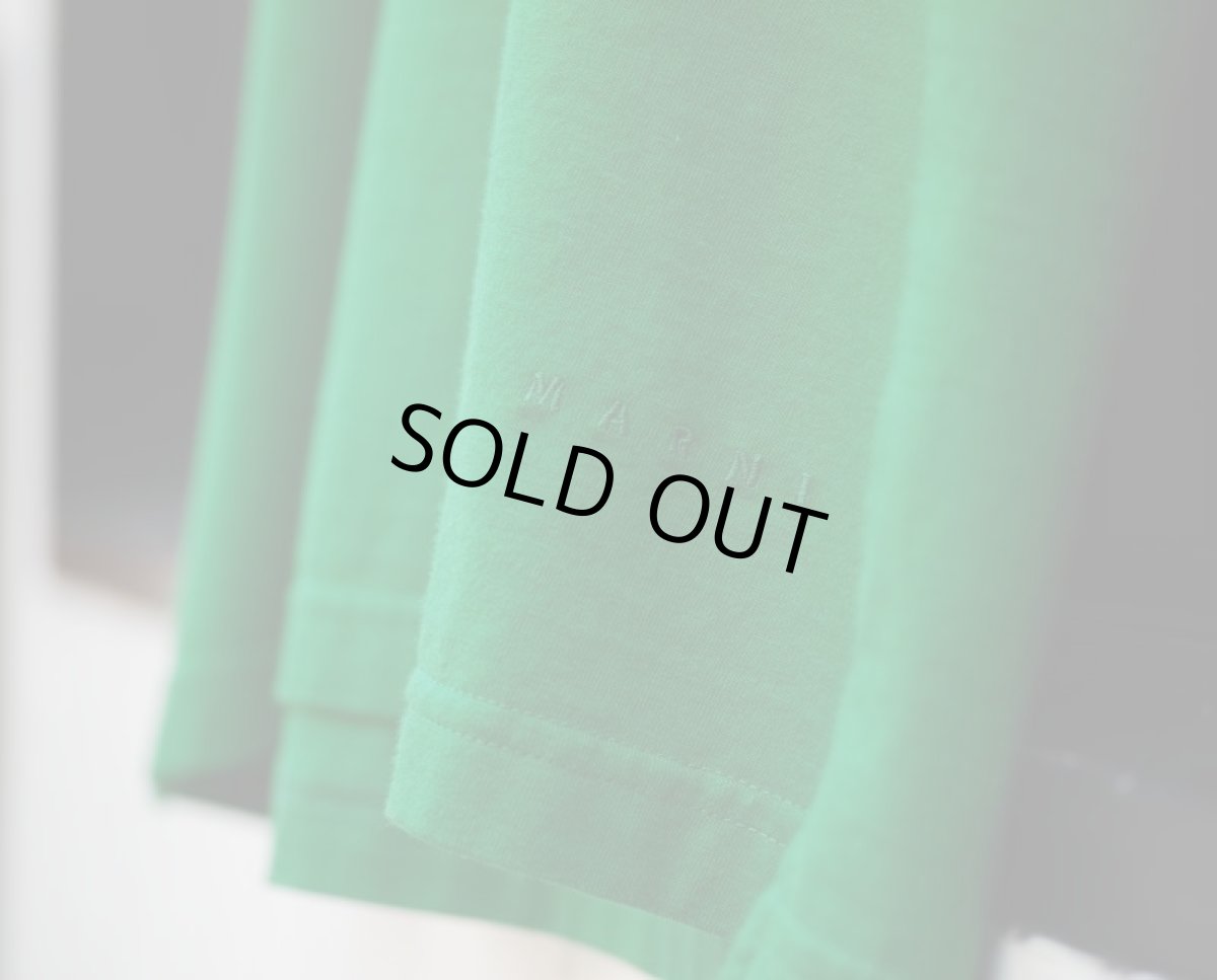 画像5: M A R N I  T-HIRTS GREEN HUMU0011EL (5)