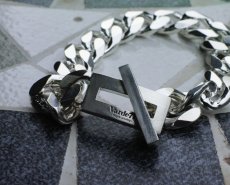 画像10: VARDE77   CHAIN BRACELET SILVER/13mm  (10)