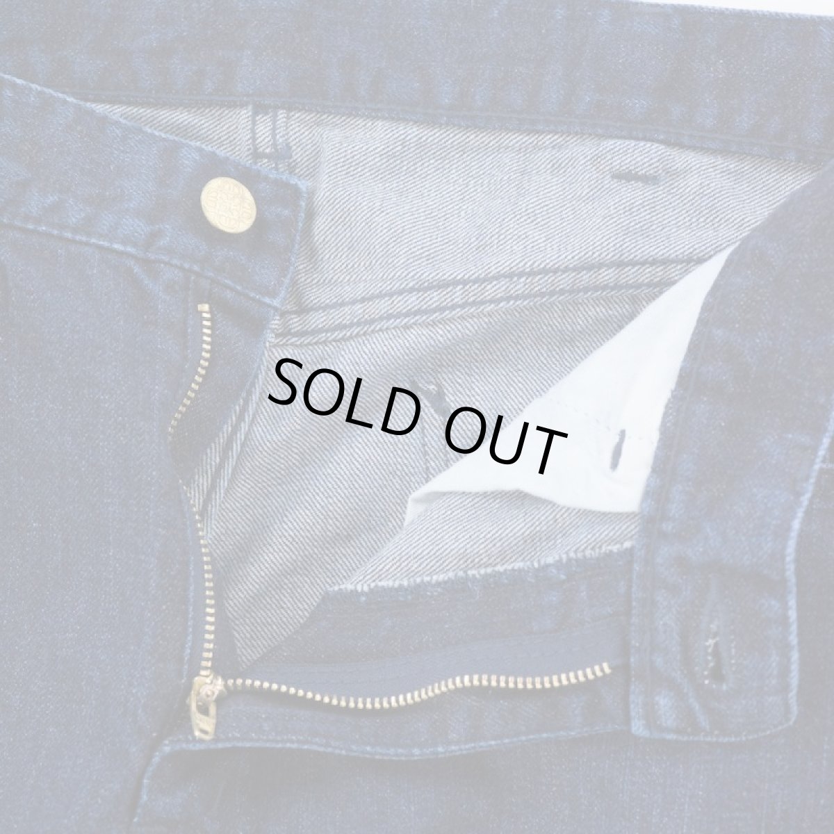 画像4: VARDE77 PARE AWAY STANDARD SLIM DENIM PANTS BLUE BIOWASH (4)