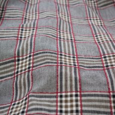 画像6: VARDE77 EMBROIDERY CHECK LONG SHIRTS GRAY (6)