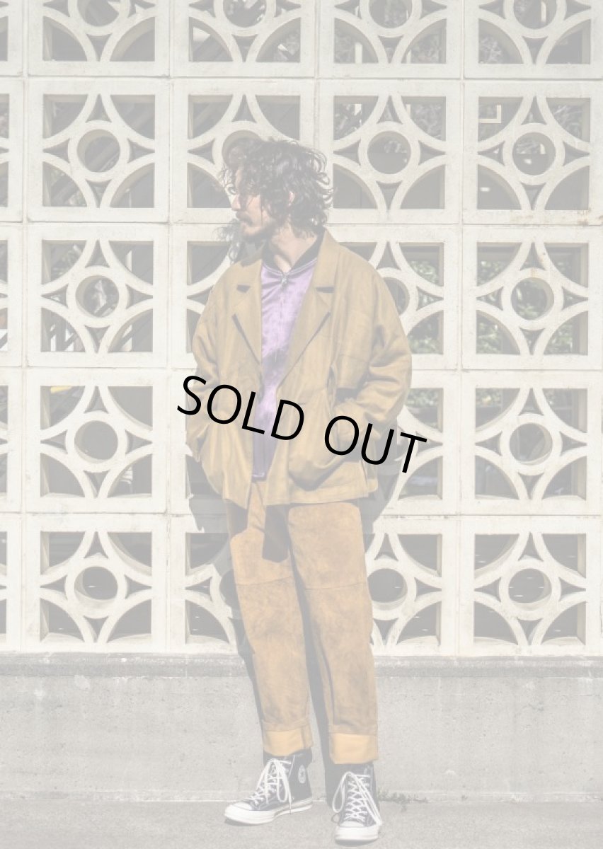 画像8: VARDE77 NONCONVENTIONAL JACKET MUSTARD BROWN (8)