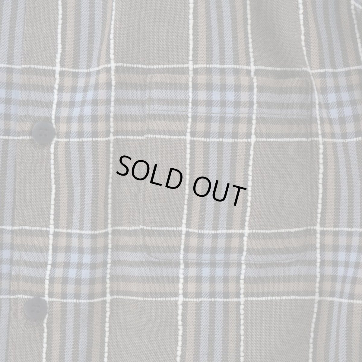 画像3: VARDE77 EMBROIDERY CHECK LONG SHIRTS BROWN (3)