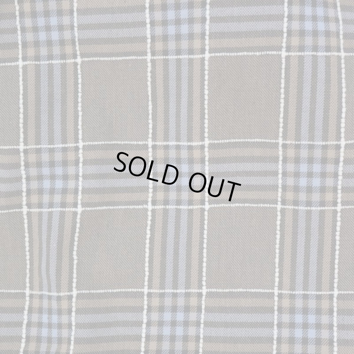 画像7: VARDE77 EMBROIDERY CHECK LONG SHIRTS BROWN (7)
