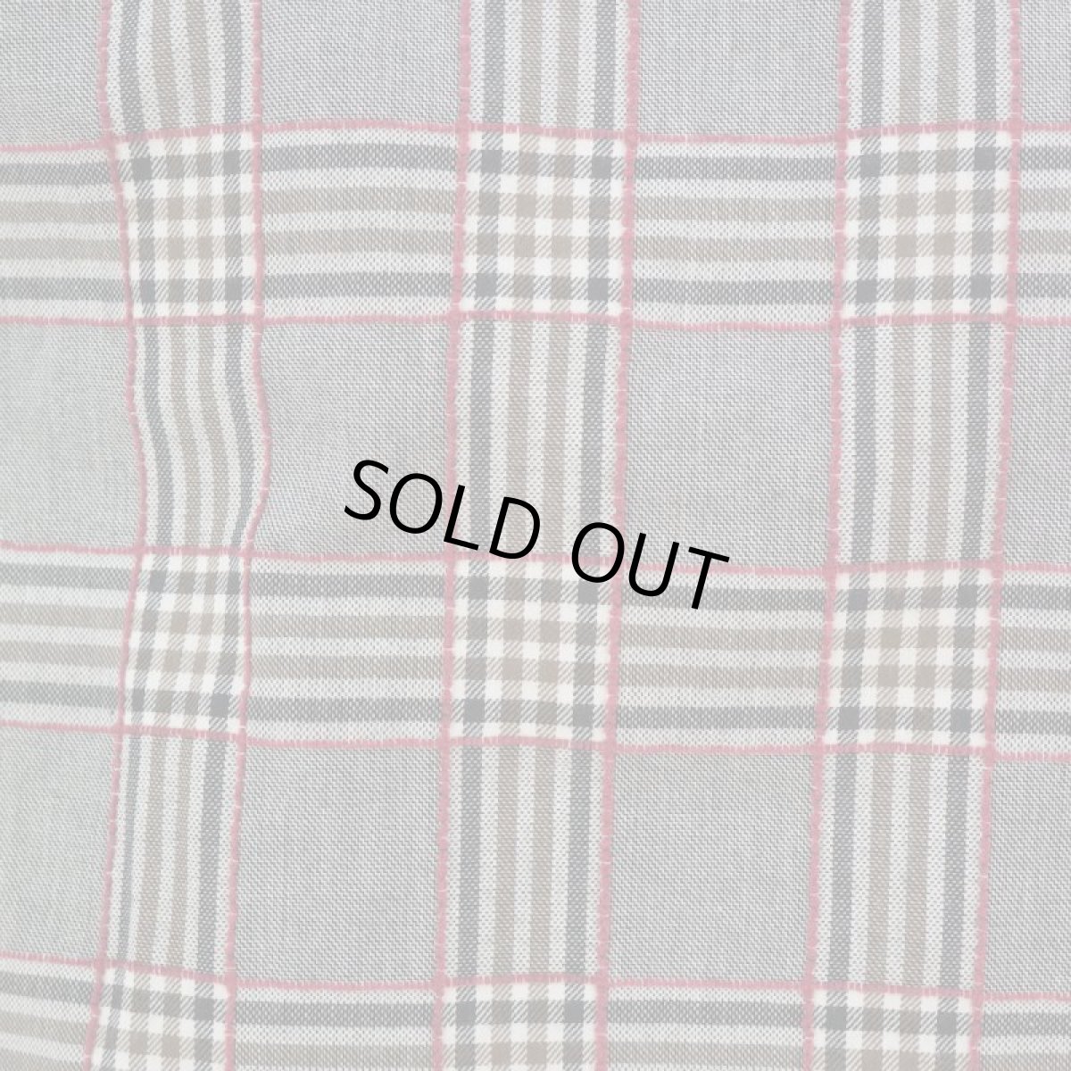 画像7: VARDE77 EMBROIDERY CHECK LONG SHIRTS GRAY (7)