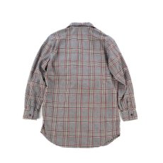 画像5: VARDE77 EMBROIDERY CHECK LONG SHIRTS GRAY (5)