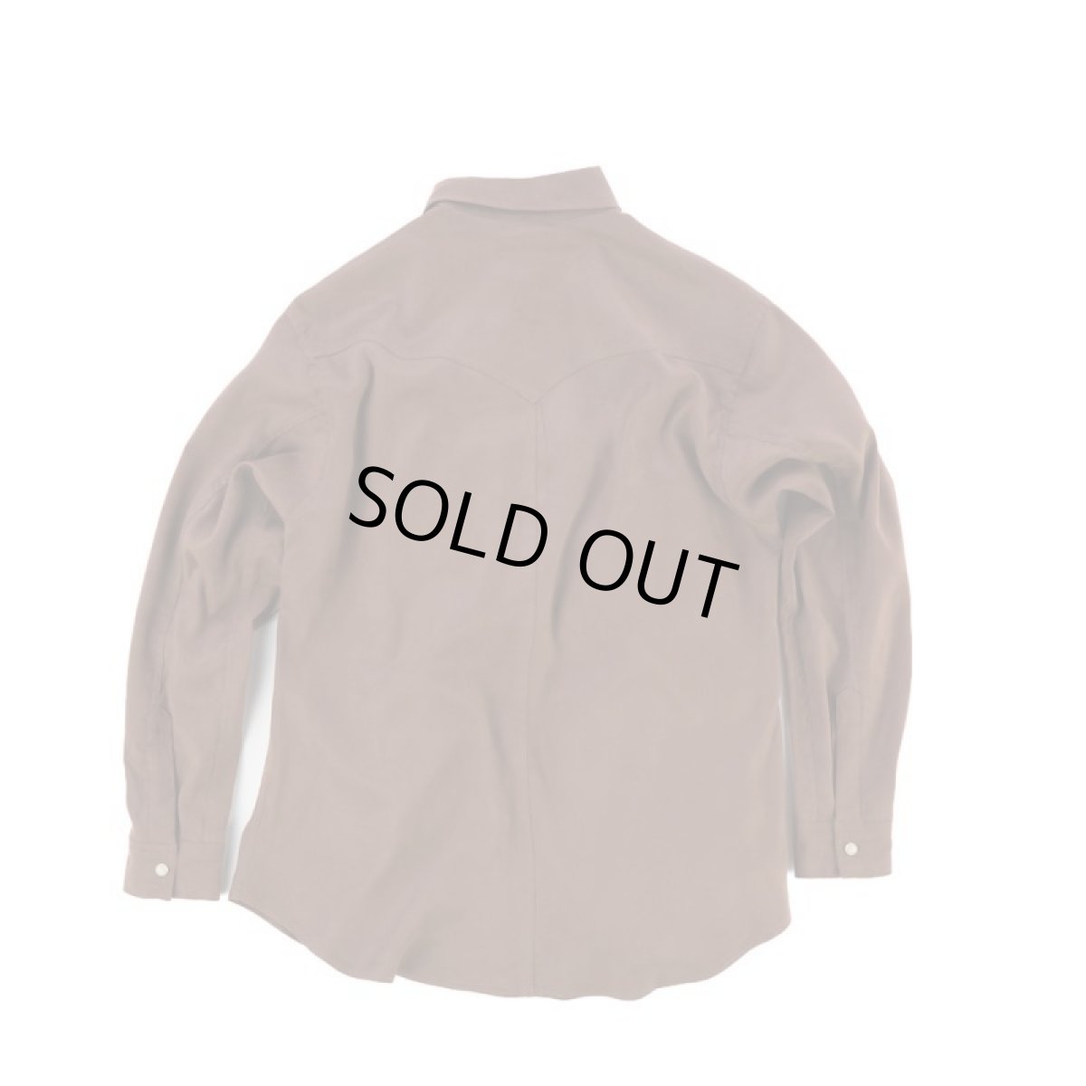 画像7: VARDE77 POLYNUBUCK SNAP SHIRTS BROWN (7)