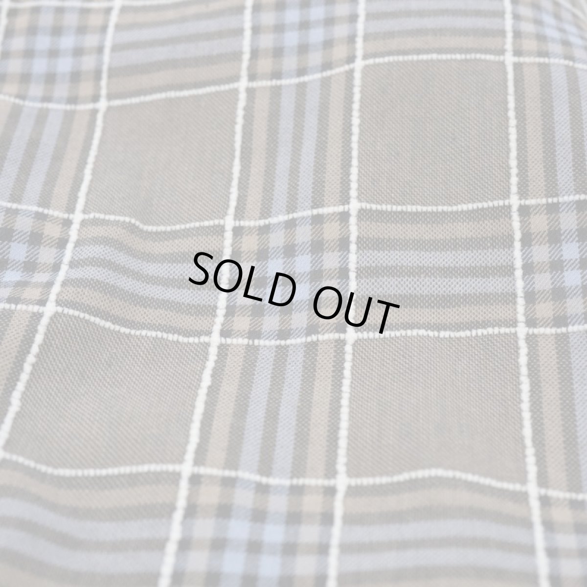 画像6: VARDE77 EMBROIDERY CHECK LONG SHIRTS BROWN (6)