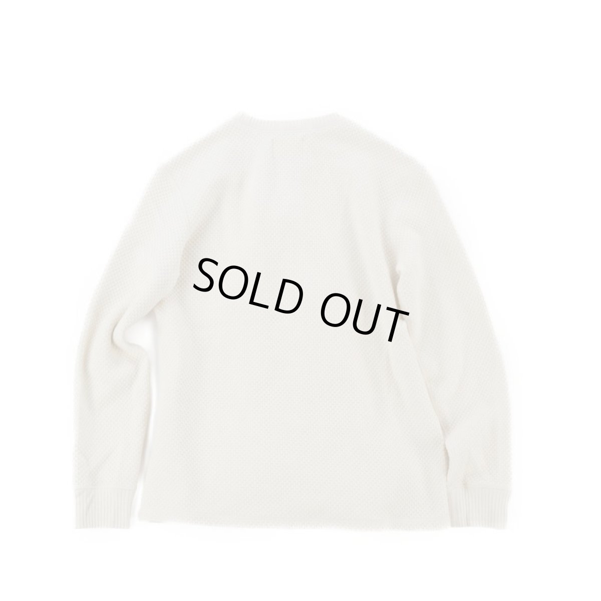 画像7: VARDE77 TRANK JACQUARD THERMAL CREWNECK (7)