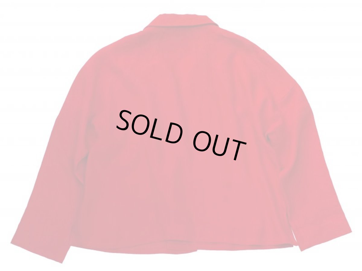 画像2: 【HOMEDICT SPECIAL】VARDE77 NONCONVENTIONAL JACKET RED (2)