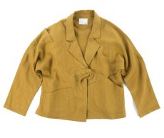 画像1: VARDE77 NONCONVENTIONAL JACKET MUSTARD BROWN (1)