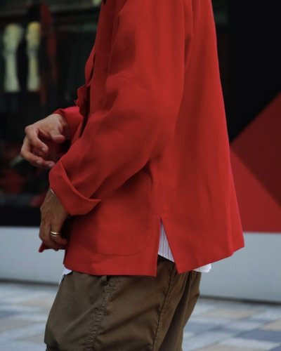 画像3: 【HOMEDICT SPECIAL】VARDE77 NONCONVENTIONAL JACKET RED