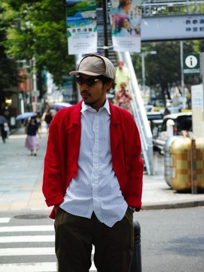 画像2: 【HOMEDICT SPECIAL】VARDE77 NONCONVENTIONAL JACKET RED