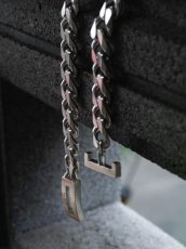 画像2: VARDE77   CHAIN BRACELET SILVER/13mm  (2)