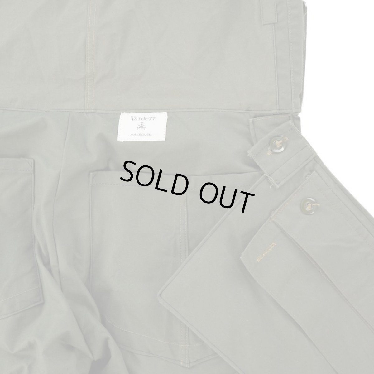 画像5: VARDE77 -MAKEOVER- MILITARY TENT APLON OVERALL (5)