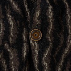 画像3: VARDE77 LEOPARD STRIPE OVERSIZED KNIT CARDIGAN (3)