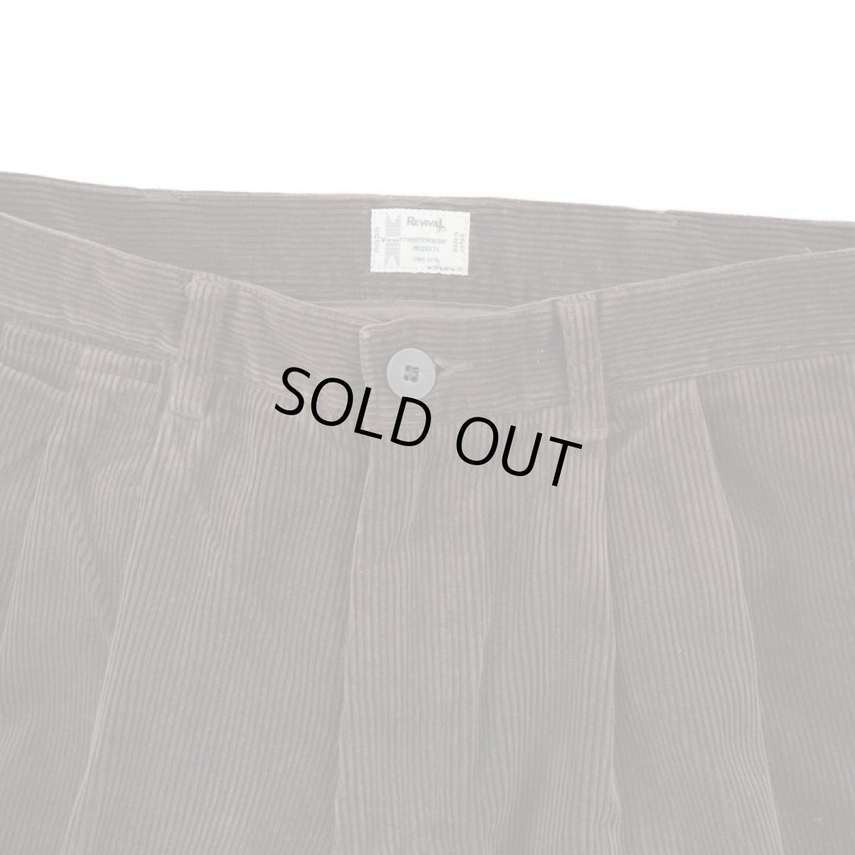 画像2: VARDE77 2TAC CORDUROY PANTS BROWN (2)