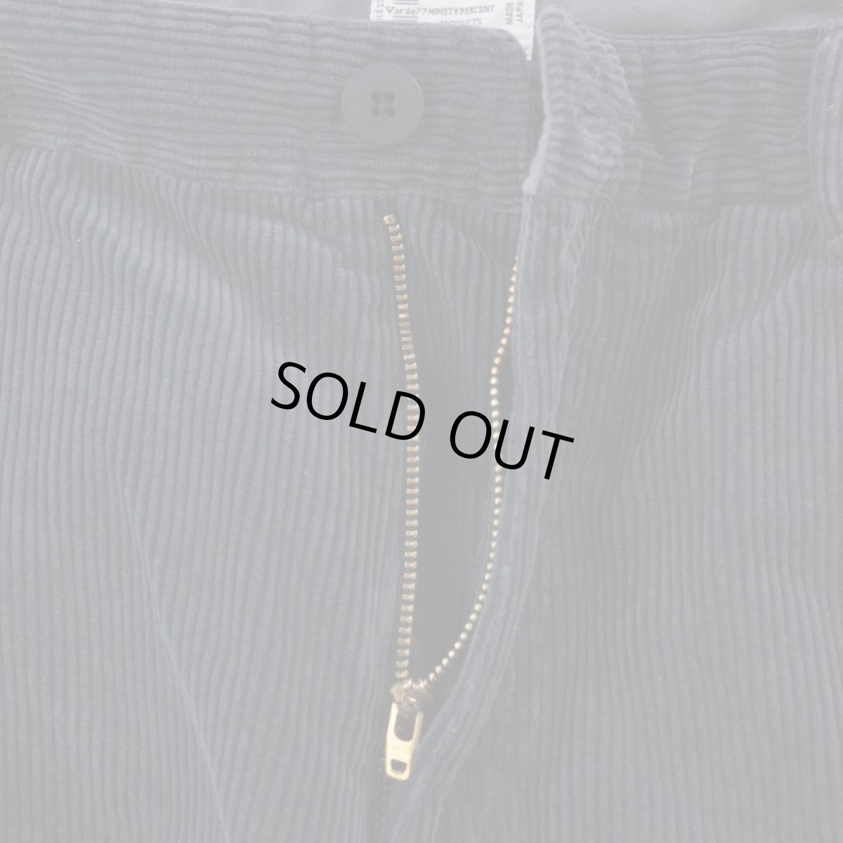 画像5: VARDE77 TAPERED CORDUROY PANTS CHARCOAL GRAY (5)