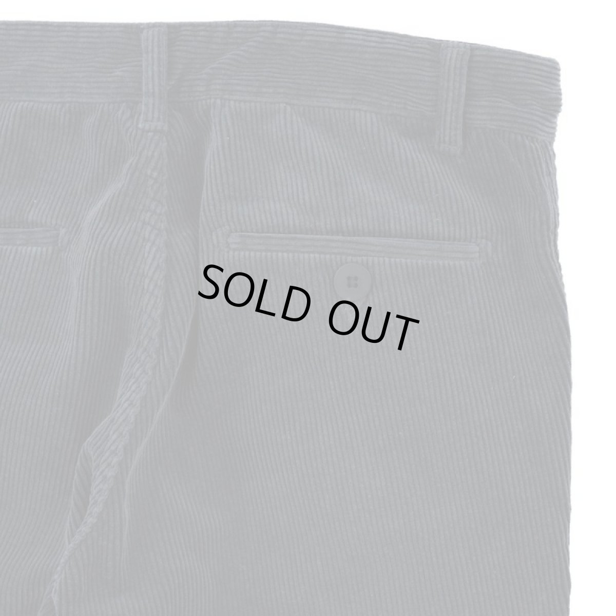 画像7: VARDE77 TAPERED CORDUROY PANTS CHARCOAL GRAY (7)