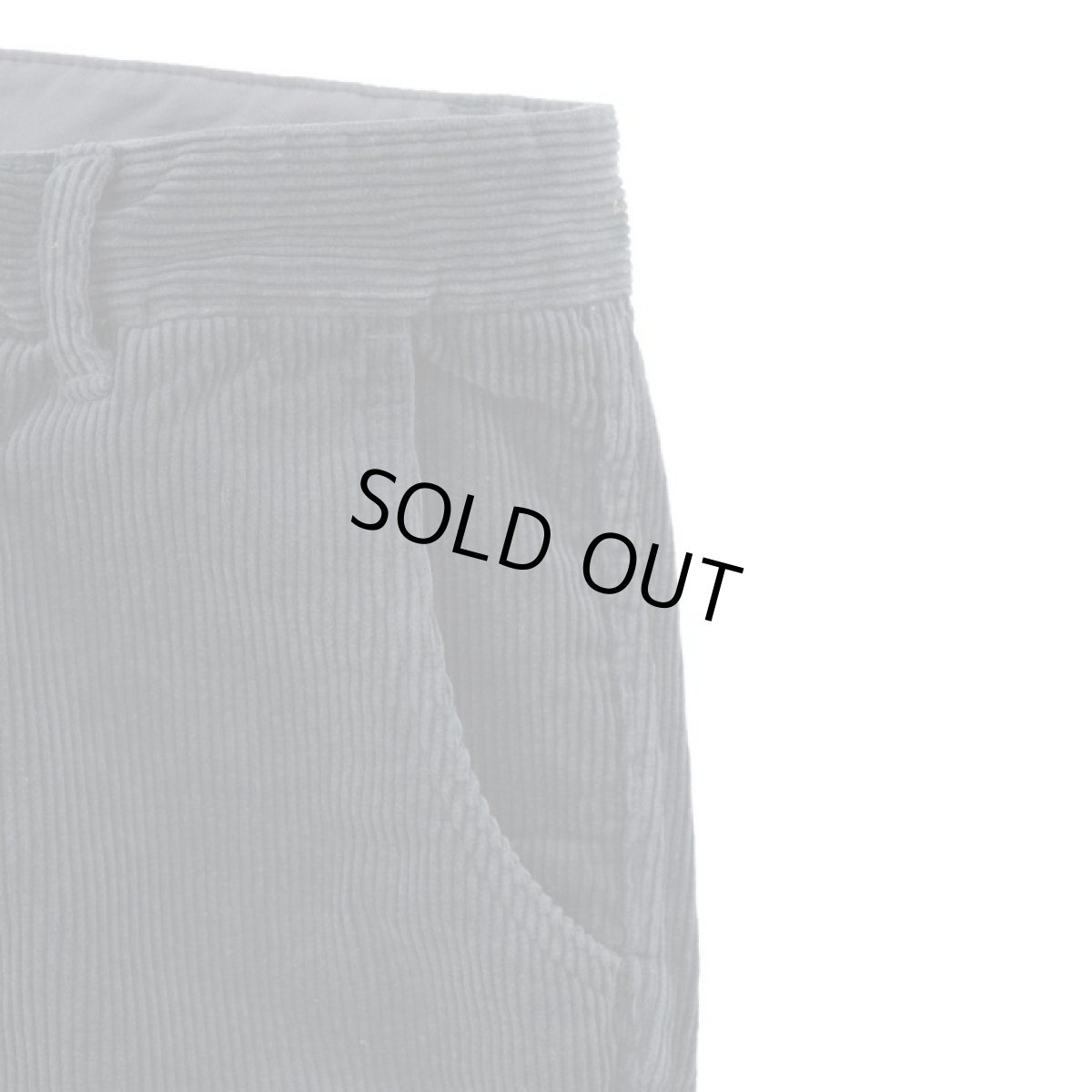 画像3: VARDE77 TAPERED CORDUROY PANTS CHARCOAL GRAY (3)