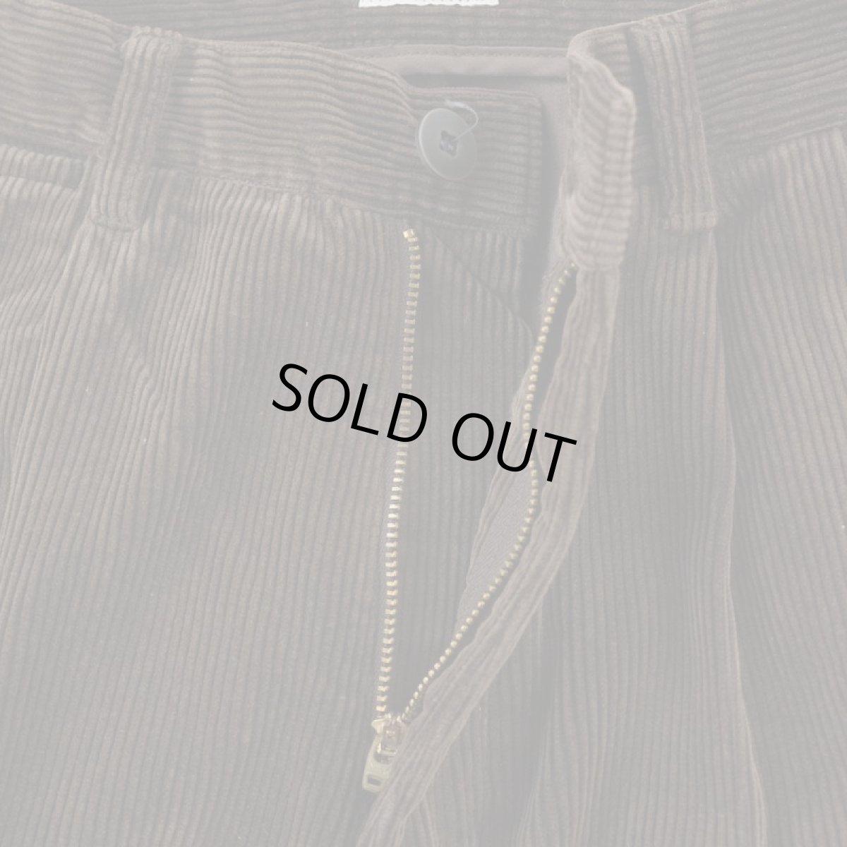 画像4: VARDE77 2TAC CORDUROY PANTS BROWN (4)