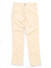 画像1: VARDE77 TAPERED CORDUROY PANTS  IVORY (1)