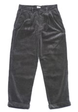 画像1: VARDE77 2TAC CORDUROY PANTS CHARCOAL GRAY (1)