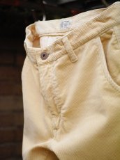 画像11: VARDE77 TAPERED CORDUROY PANTS  IVORY (11)