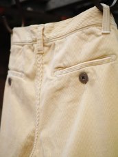 画像17: VARDE77 TAPERED CORDUROY PANTS  IVORY (17)