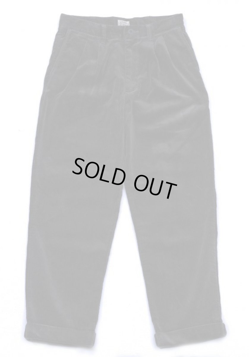 画像1: VARDE77 2TAC CORDUROY PANTS BLACK (1)