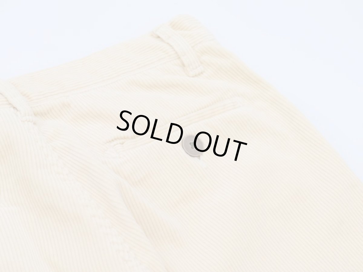 画像7: VARDE77 TAPERED CORDUROY PANTS  IVORY (7)