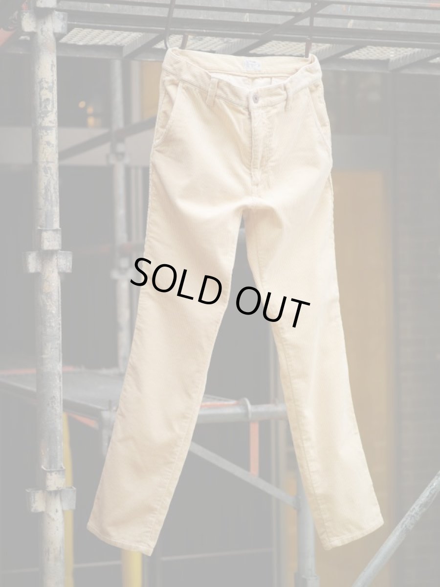 画像8: VARDE77 TAPERED CORDUROY PANTS  IVORY (8)