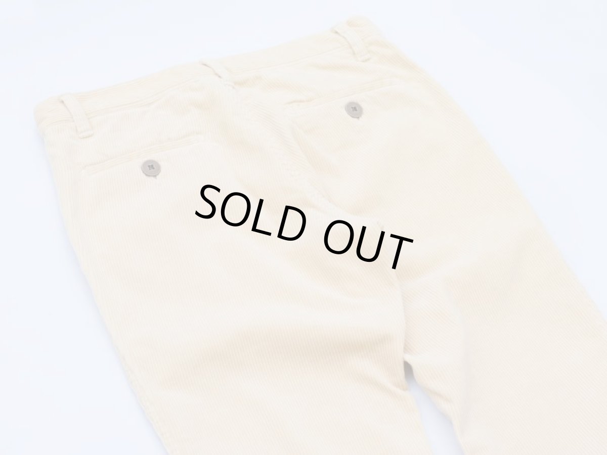 画像6: VARDE77 TAPERED CORDUROY PANTS  IVORY (6)