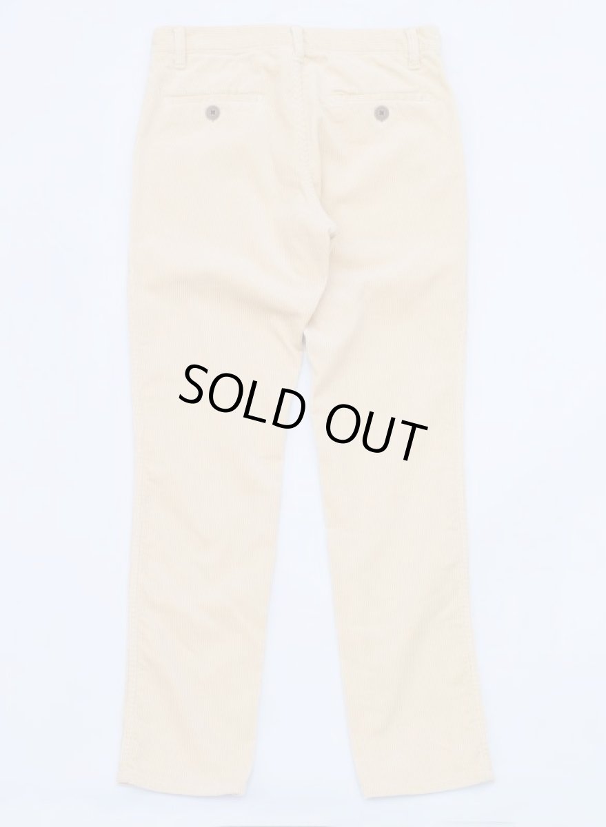 画像5: VARDE77 TAPERED CORDUROY PANTS  IVORY (5)