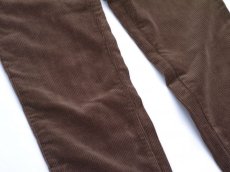 画像3: VARDE77 TAPERED CORDUROY PANTS  BROWN (3)