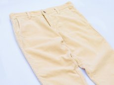 画像2: VARDE77 TAPERED CORDUROY PANTS  IVORY (2)