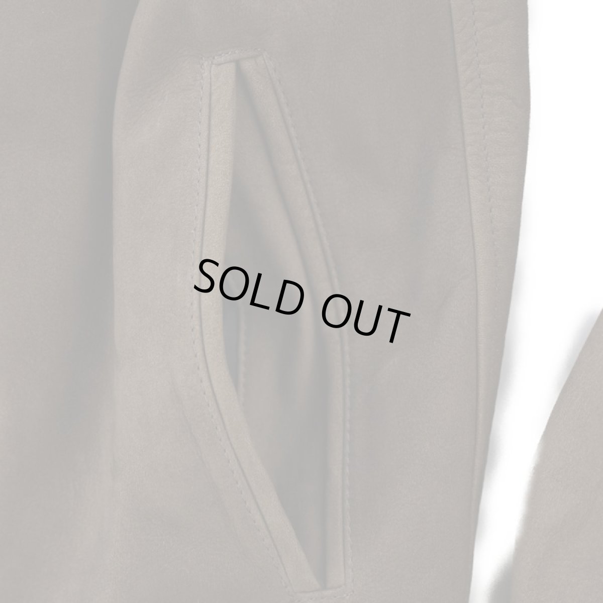 画像5: VARDE77  NO COLLAR NUBUCK LEATHER JACKET (5)