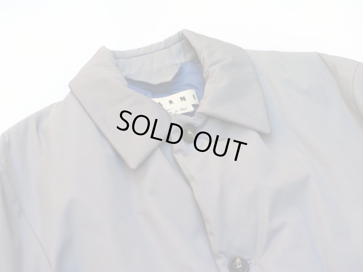 画像3: M A R N I  NYLON TWILL COAT GRAY (3)