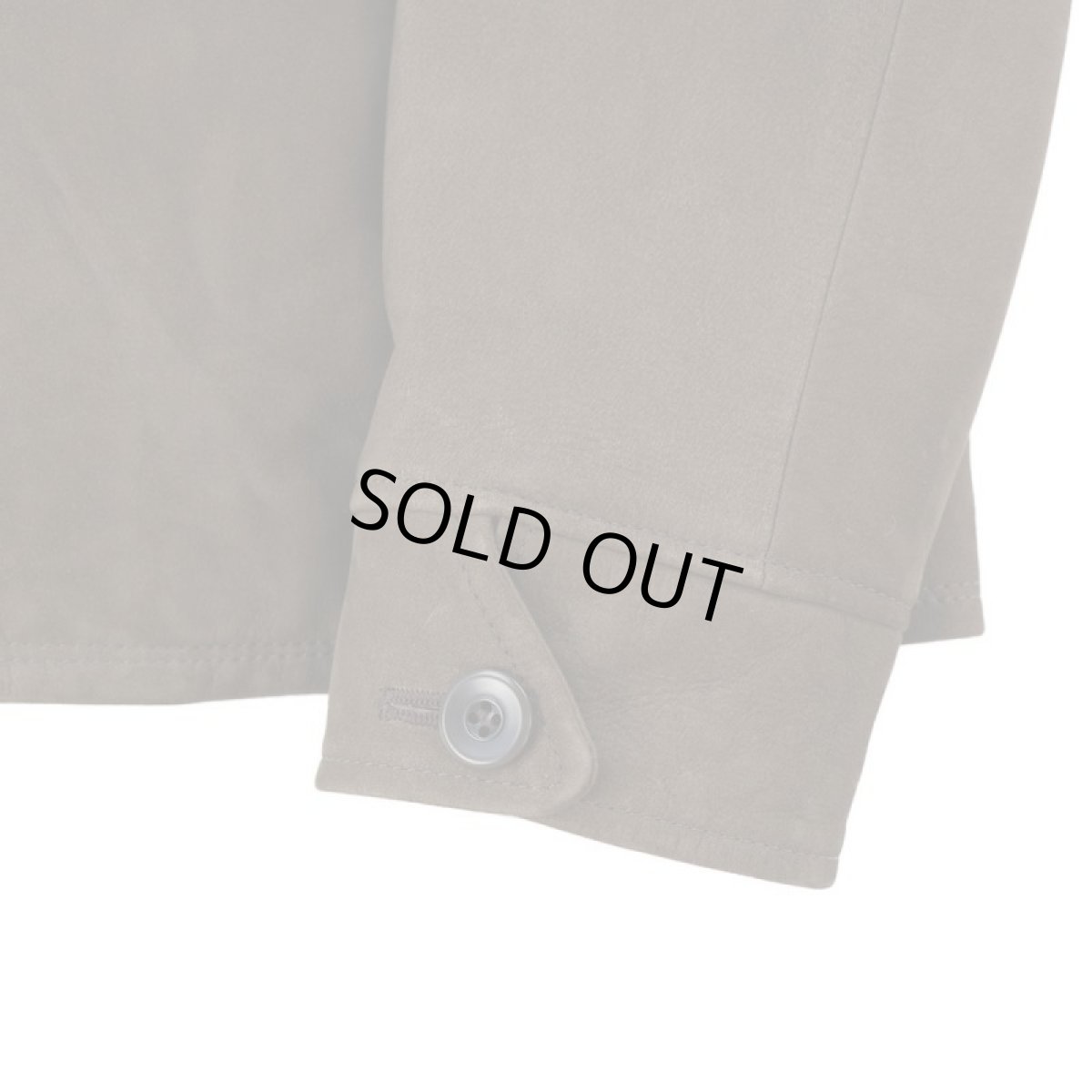 画像7: VARDE77  NO COLLAR NUBUCK LEATHER JACKET (7)