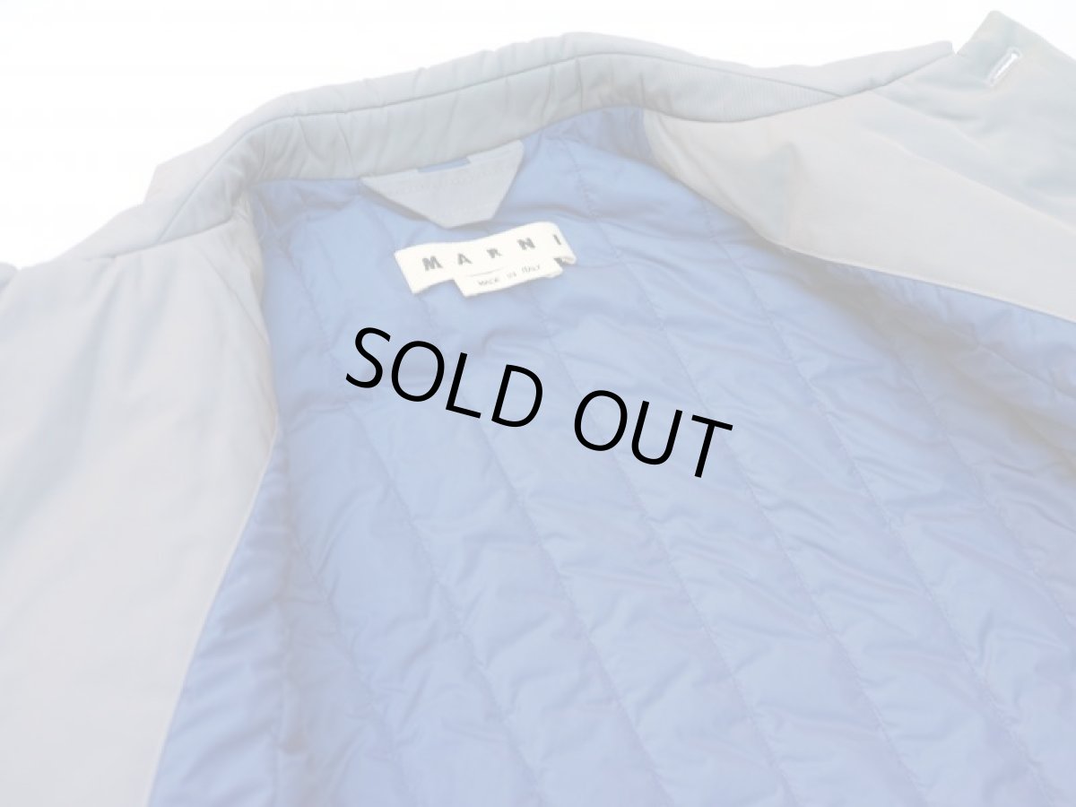 画像9: M A R N I  NYLON TWILL COAT GRAY (9)