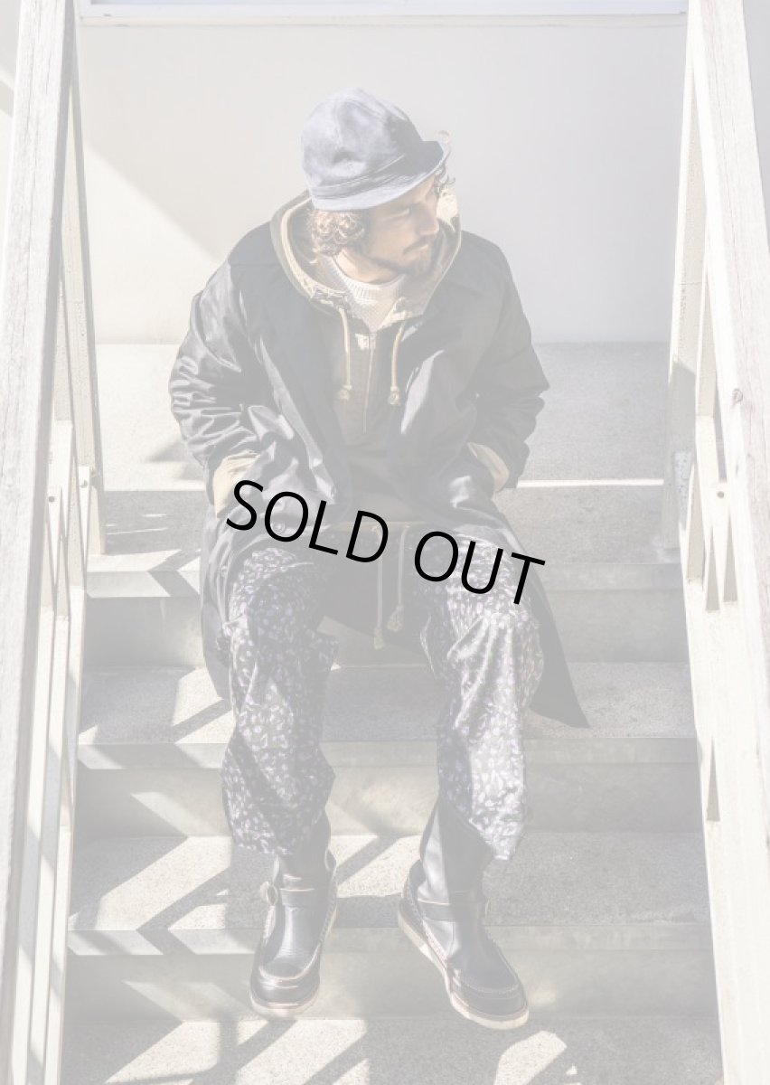 画像9: VARDE77 62' US ARMY VESICANT GAS PROTECTIVE COAT〈SOLID〉 BLACK (9)