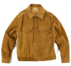 画像1: VARDE77  3RD TYPE VINTAGE SUEDE JACKET (1)